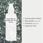 COS DE BAHA – SH Snail Mucin Hyaluronic Acid Serum - Image 3